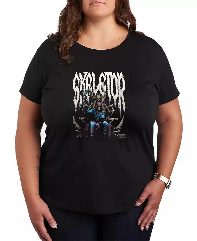 Hybrid Apparel Plus Size Masters of the Universe Skeletor Throne Short-Sleeve Graphic T-Shirt