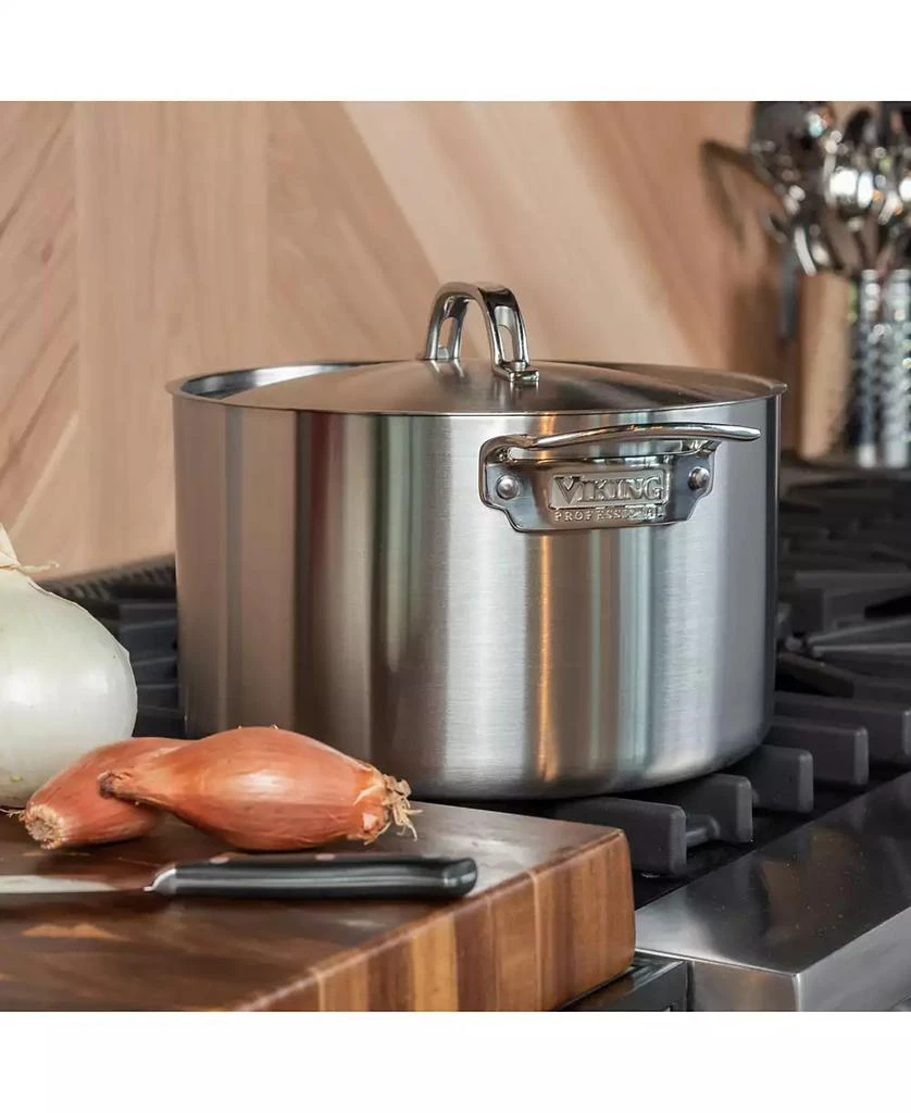 VIKING Pro 5-Ply 8 QT Stock Pot 6