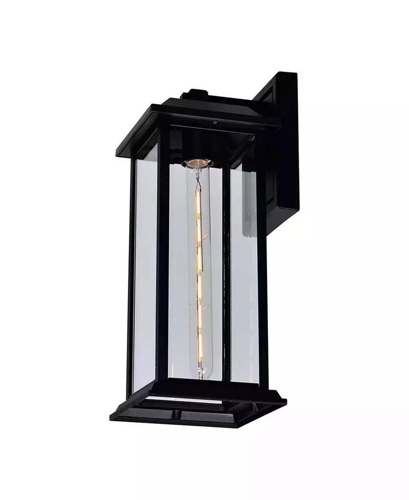 CWI Lighting 16.4" Metal Blackbridge 1 Light Outdoor Wall Lantern 5