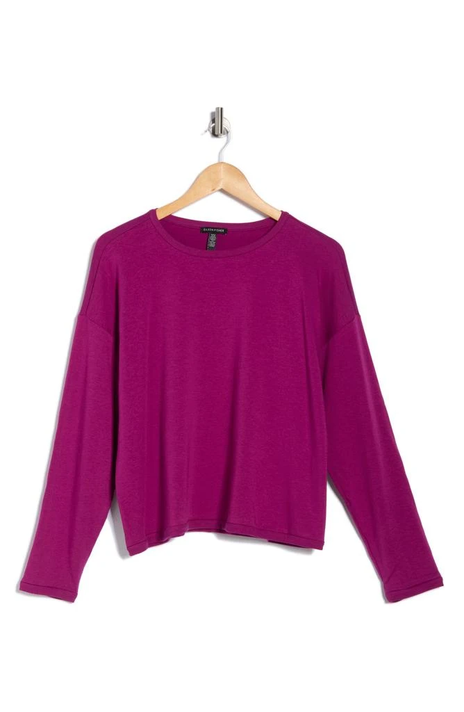 Eileen Fisher Boxy Terry Top 3