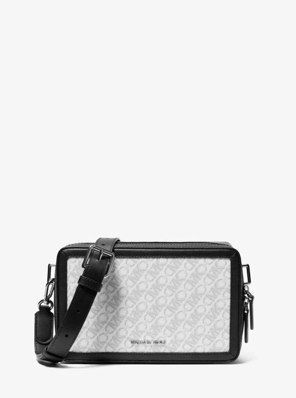 Michael Kors Hudson Empire Monogram Crossbody Bag 1