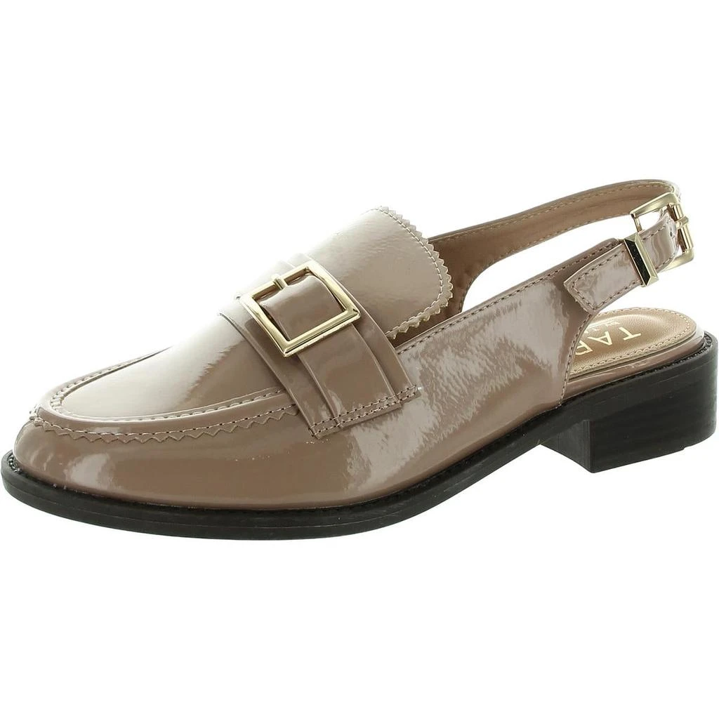 Taryn Rose Womens Buckle Patent Slingback Heels 1