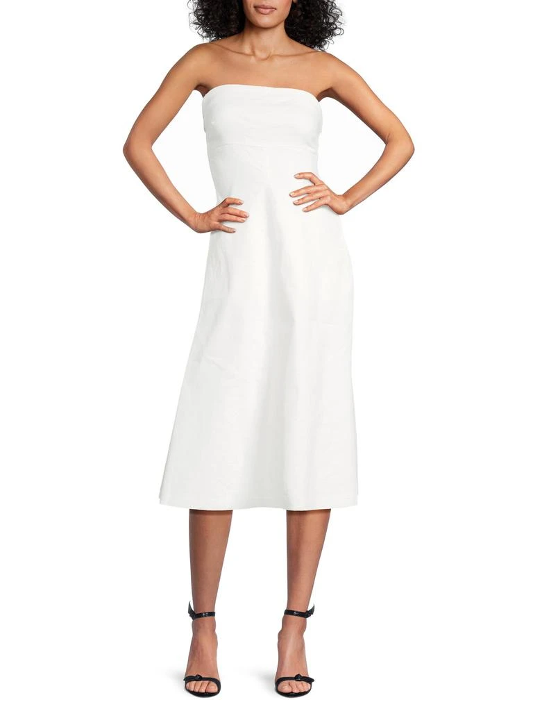 midi ribbed dress long sleeve Marine Layer Lexi Rib Long-Sleeve Midi Dress