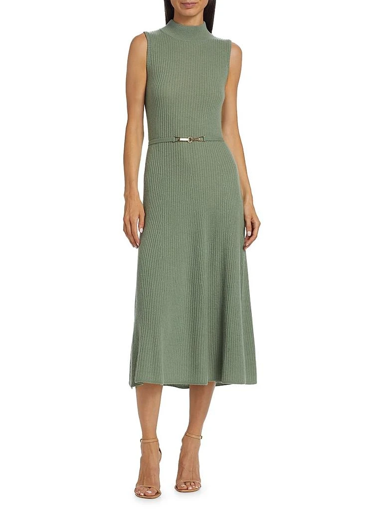 Tahari The Leith Cashmere Midi-Dress 2