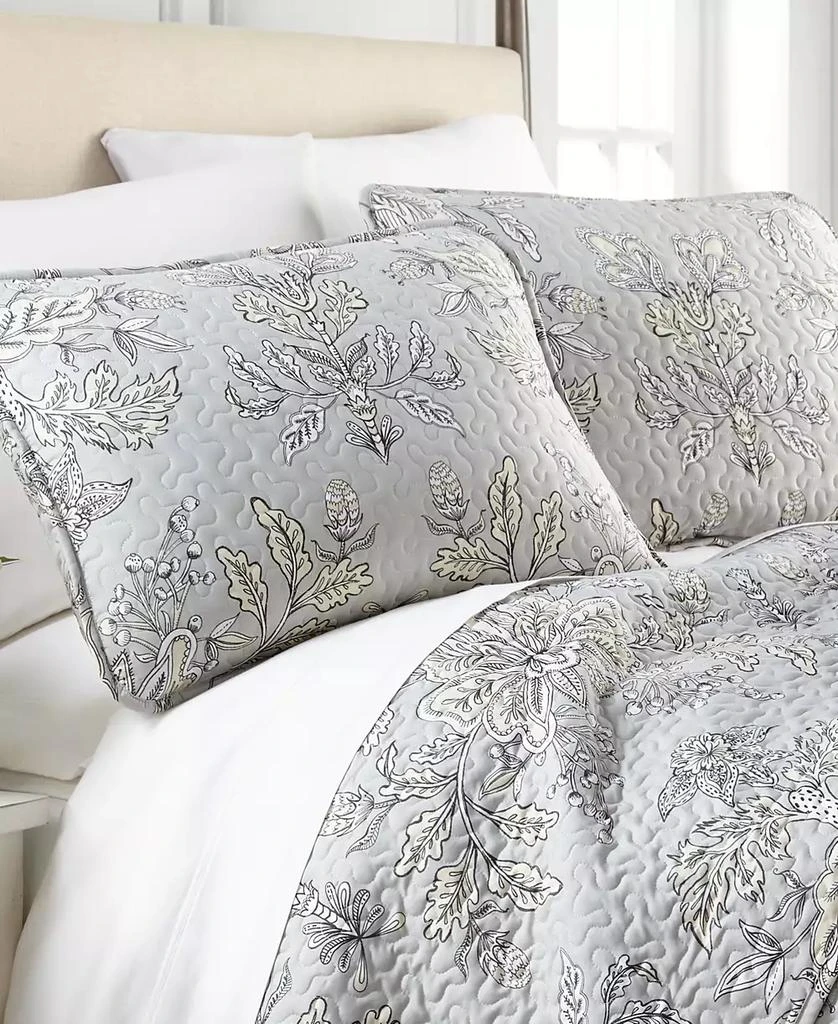 SOUTHSHORE FINE LINENS Vintage-Look Garden 3-Pc. Quilt Set 2