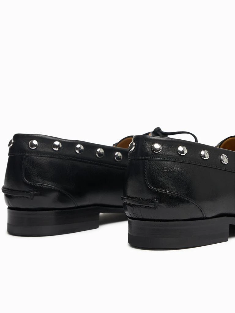 Bally 10mm Pathy Studded Leather Loafers 2