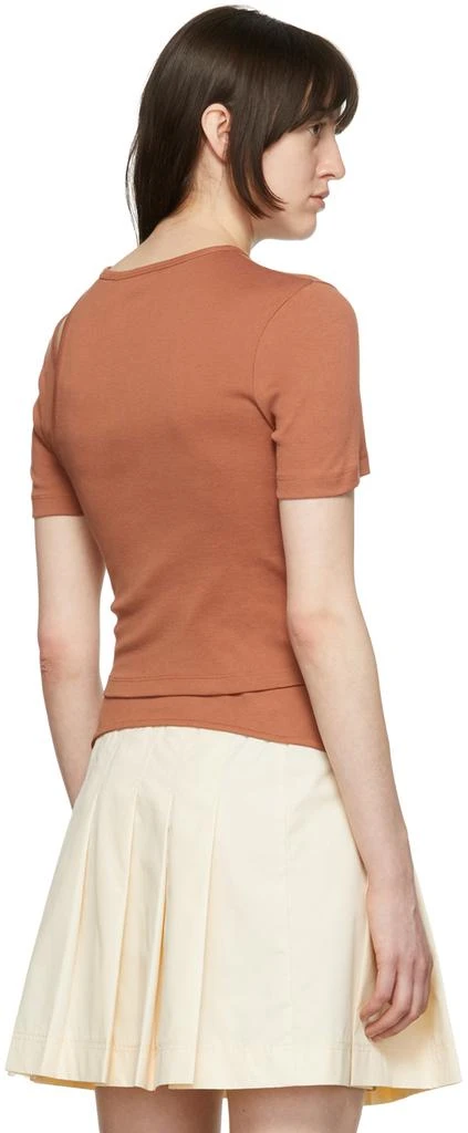 Helmut Lang SSENSE Exclusive Brown T-Shirt 3
