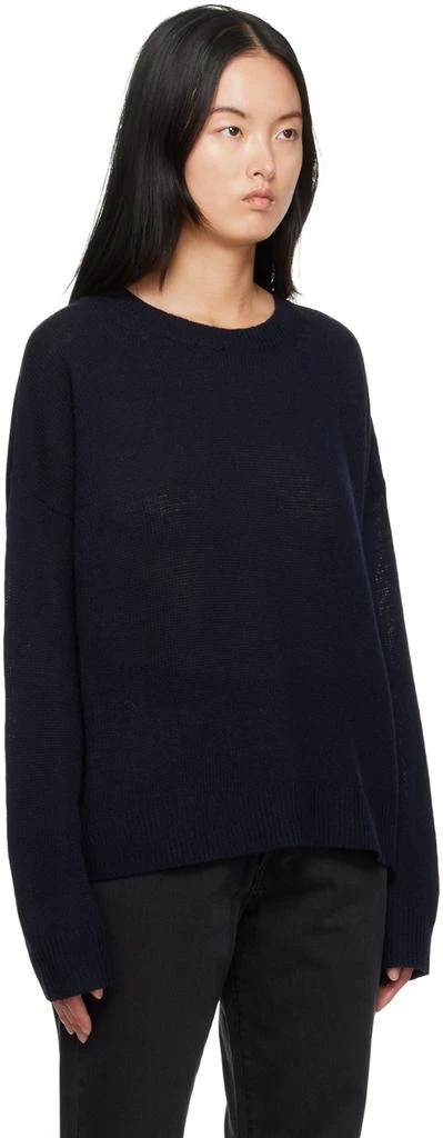 6397 Navy Off-Gauge Sweater 2