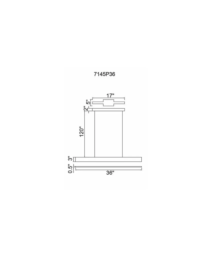 CWI Lighting Krista LED Chandelier 2