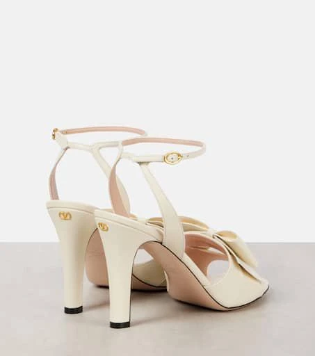 Valentino Bow-detail leather sandals 2