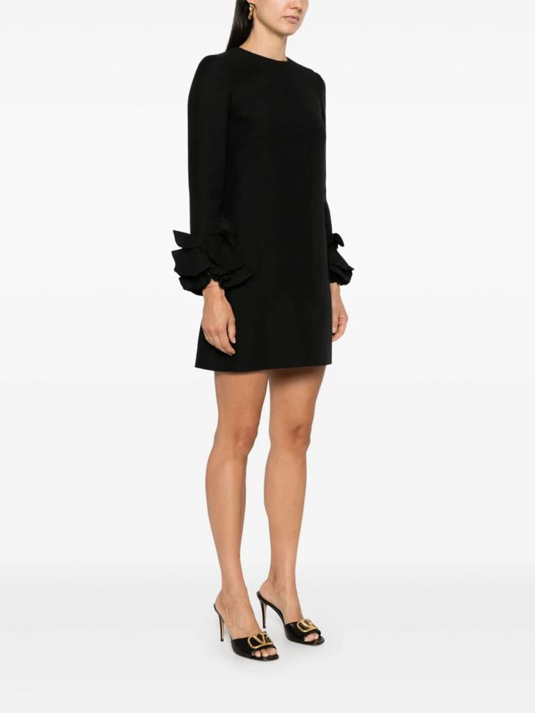 Valentino VALENTINO - Wool And Silk Blend Embroidered Dress 5
