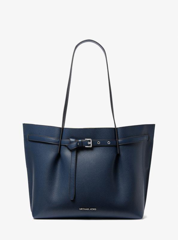 michael_kors Emilia Large Pebbled Leather Tote Bag