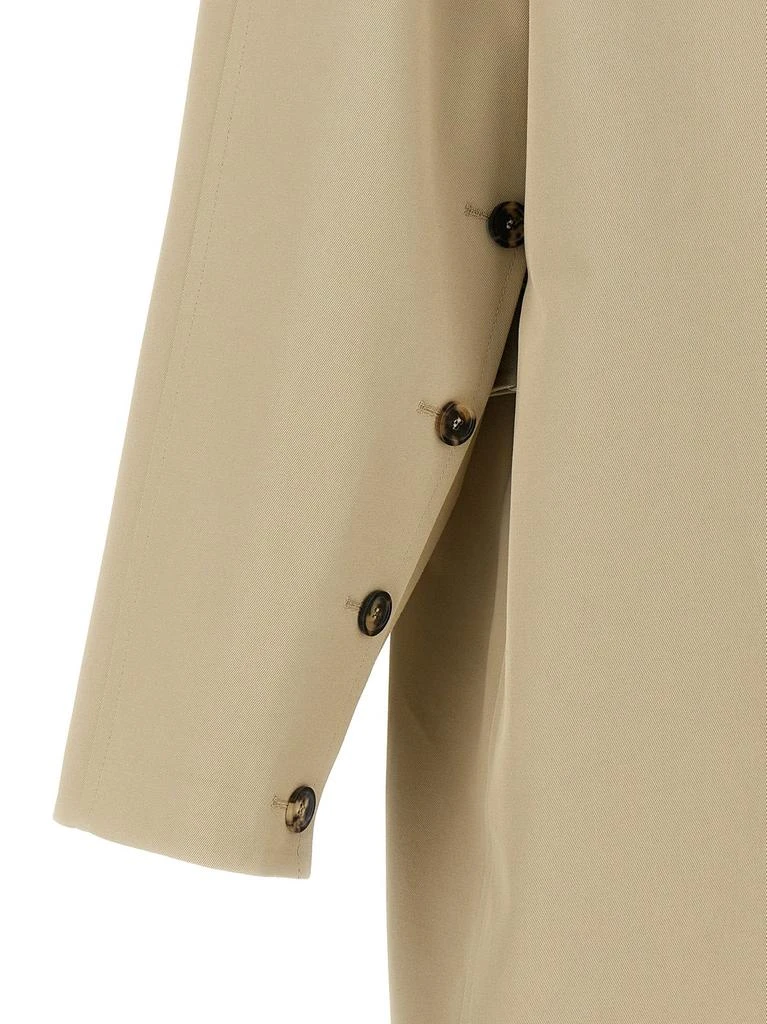 Courrèges Courrèges Button-Up Long Trench Coat 4