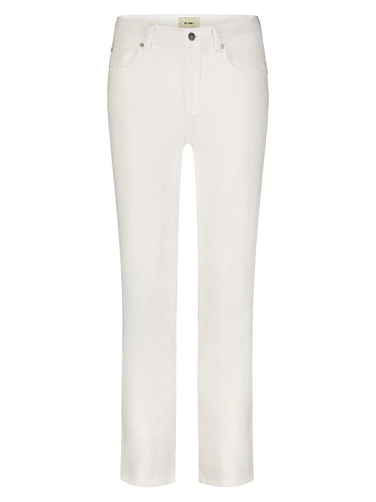 DL1961 Mara Straight Mid Rise Instasculpt Ankle Jeans 1