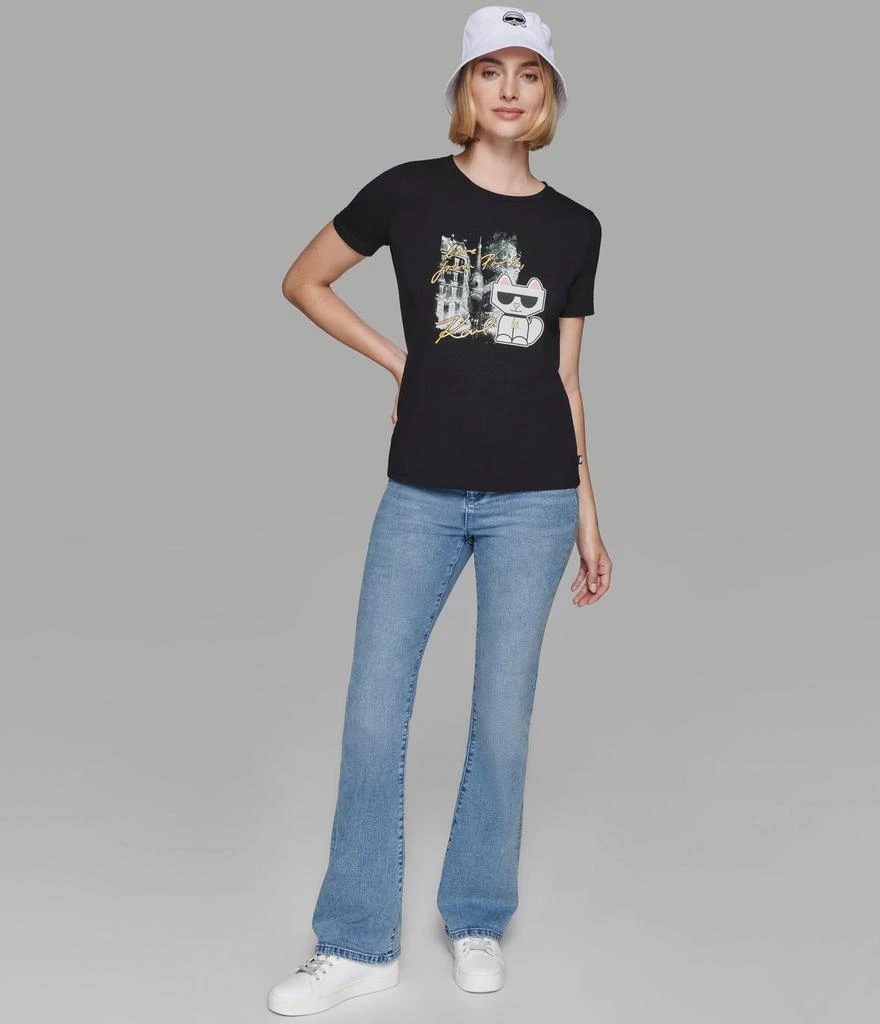 Karl Lagerfeld Paris CHOUPETTE IN PARIS TEE 9