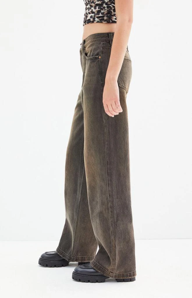 PacSun Cali Brown Tint Baggy Boyfriend Jeans 4