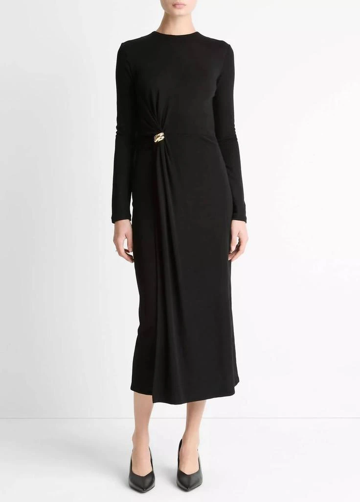 Ruched Halter Neck Dress  On Sale Now with Up to 80% Off | Discover  Exclusive Deals & Savings at BeyondStyle  Authentic Vince women|clothing| dresses with Limited-Time Discounts, Free Shipping, and Price