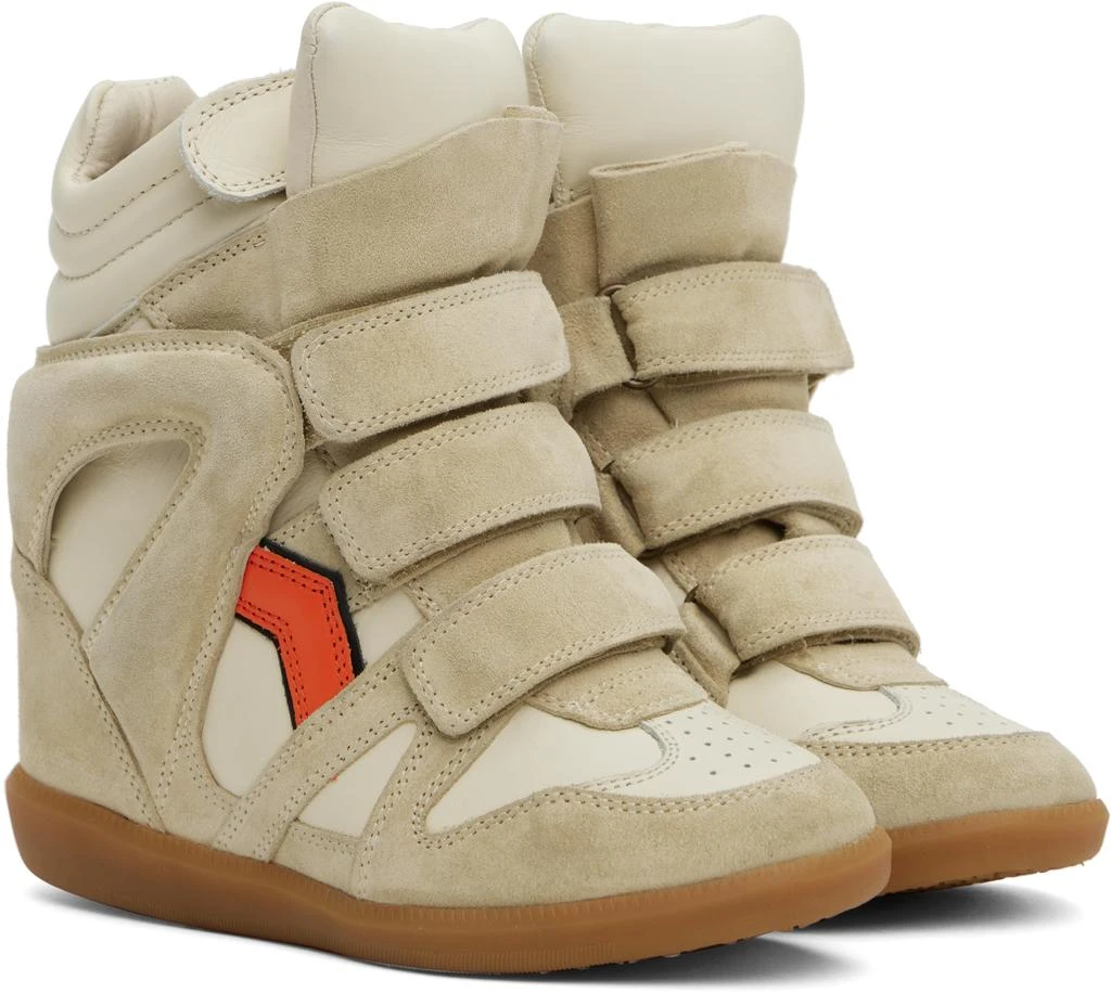 Isabel Marant Beige Bekett Sneakers 4