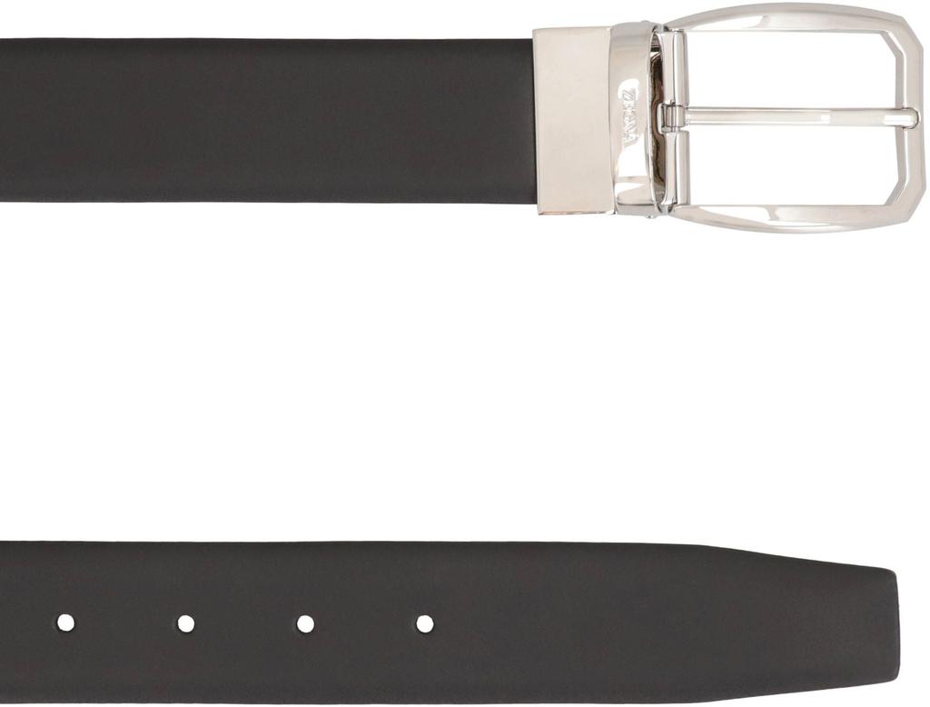 Zegna Zegna Reversible Leather Belt