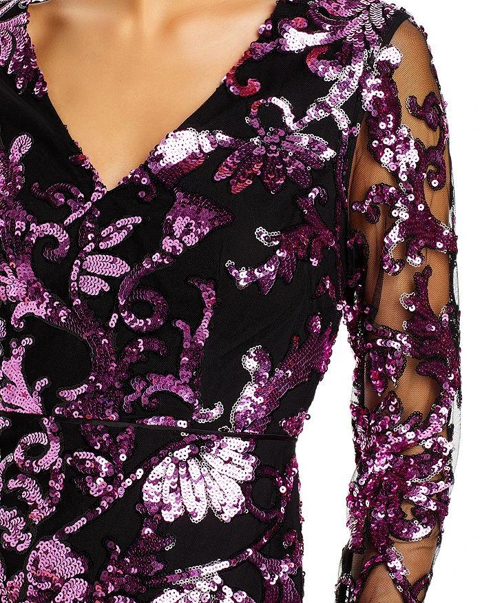 Milly Tove Tassel Sequin Mini Dress 2
