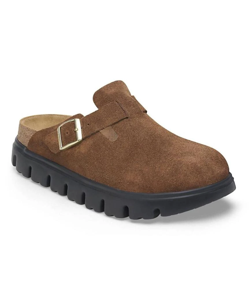 Birkenstock Birkenstock - Unisex Boston Chunky Suede Leather Narrow Fit Clogs