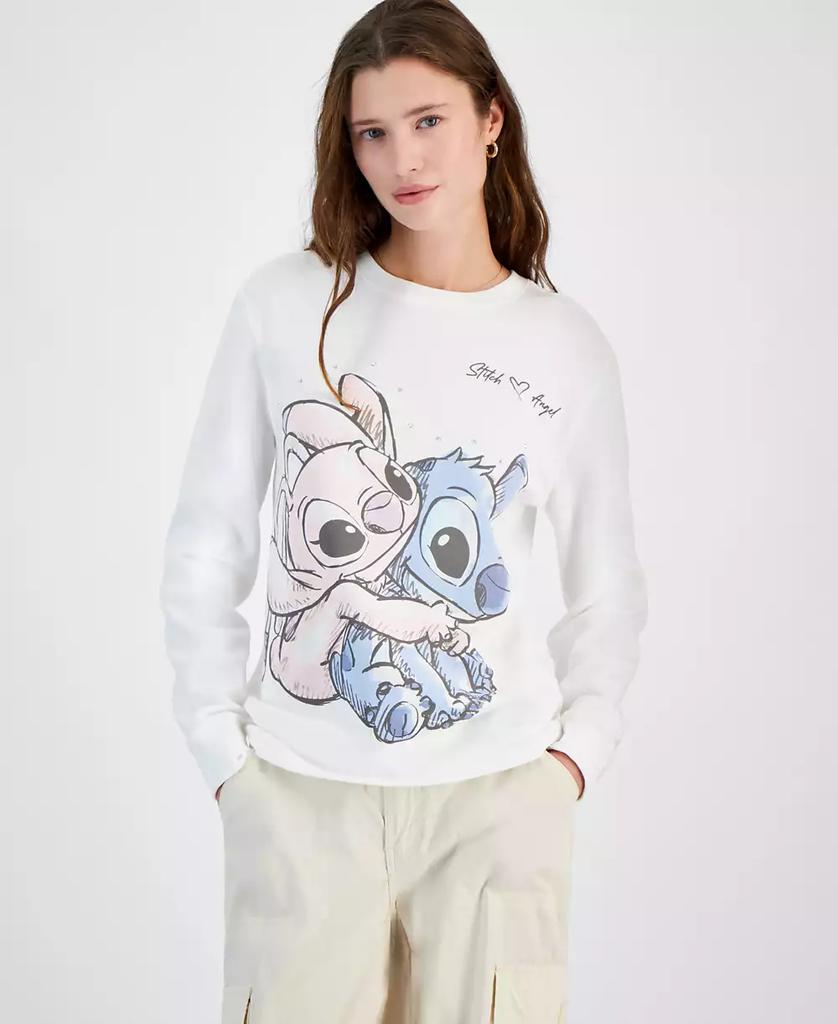 Disney Juniors' Stitch & Angel Graphic Sweatshirt