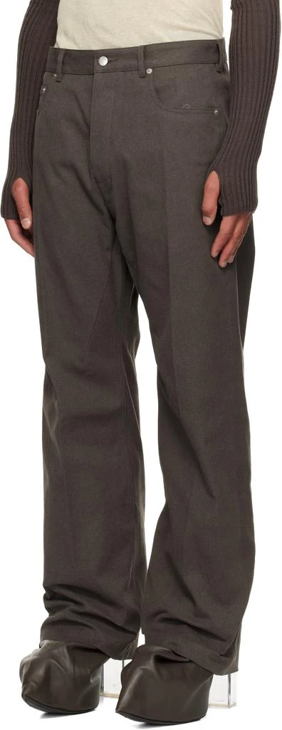 Rick Owens Brown Concordians Geth Jeans 4