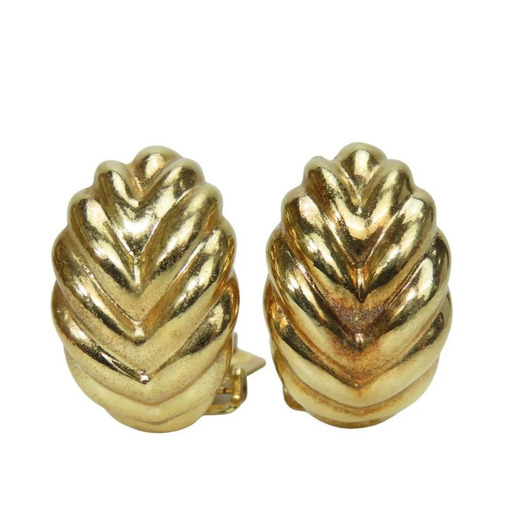 Dior Metal Clip Earrings (Pre-Owned)