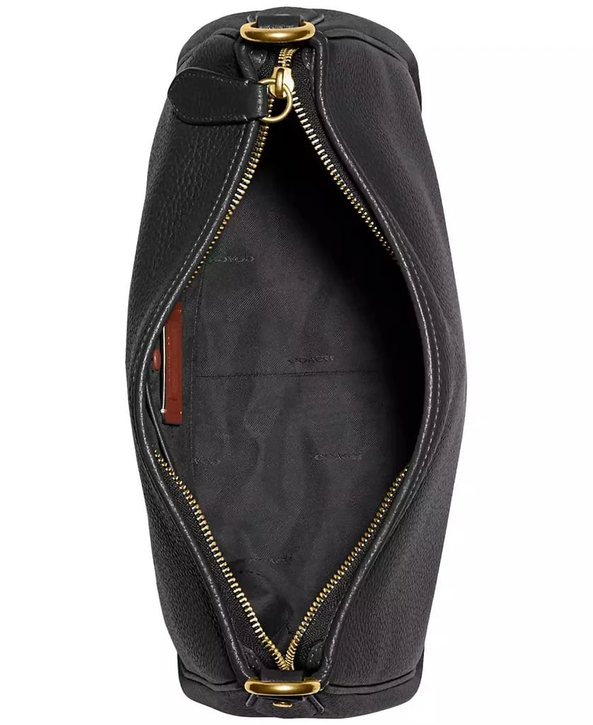 Coach Soft Pebble Leather Cary Shoulder Bag with Convertible Straps 5