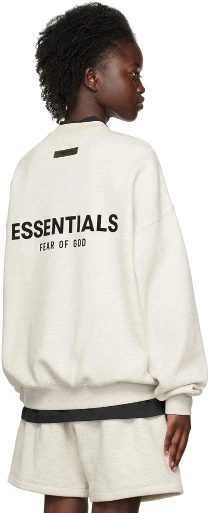 Fear of God ESSENTIALS Off-White Crewneck Sweatshirt 3