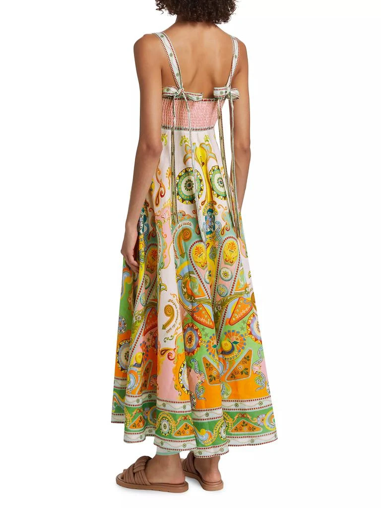 ALÉMAIS Players Pinball Midi Sundress 5