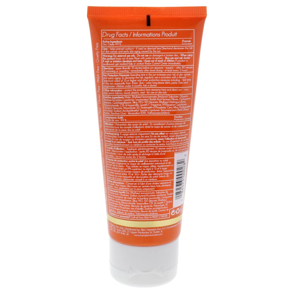 Hampton Sun Mineral Sunscreen Anti-Aging Lotion SPF 30 by  for Unisex - 3.2 oz Sunscreen