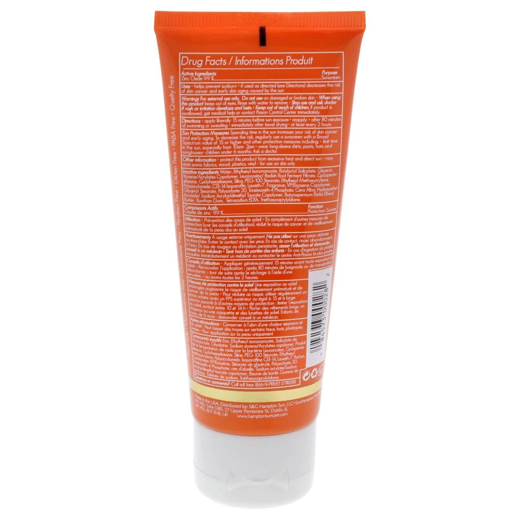 Hampton Sun Mineral Sunscreen Anti-Aging Lotion SPF 30 by  for Unisex - 3.2 oz Sunscreen 2