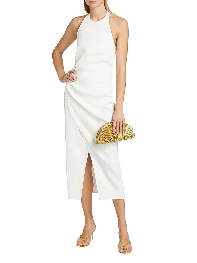 A.L.C. Sylvie Linen-Blend Wrap Midi-Dress - Dresses & Skirts - Free  Shipping - BeyondStyle