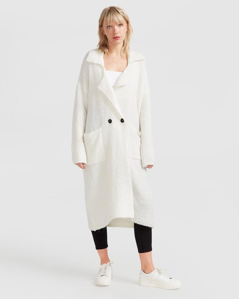 Belle & Bloom Born To Run Sustainable Sweater Coat