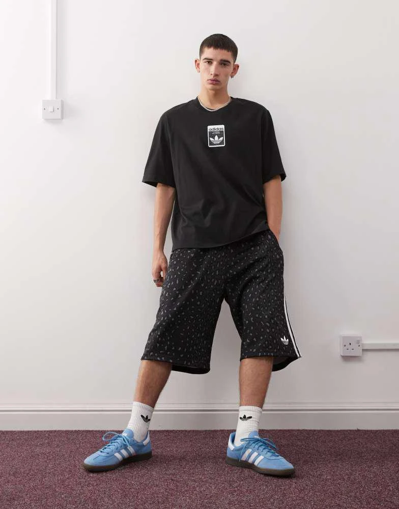 Adidas adidas Originals oversized t-shirt in black 2