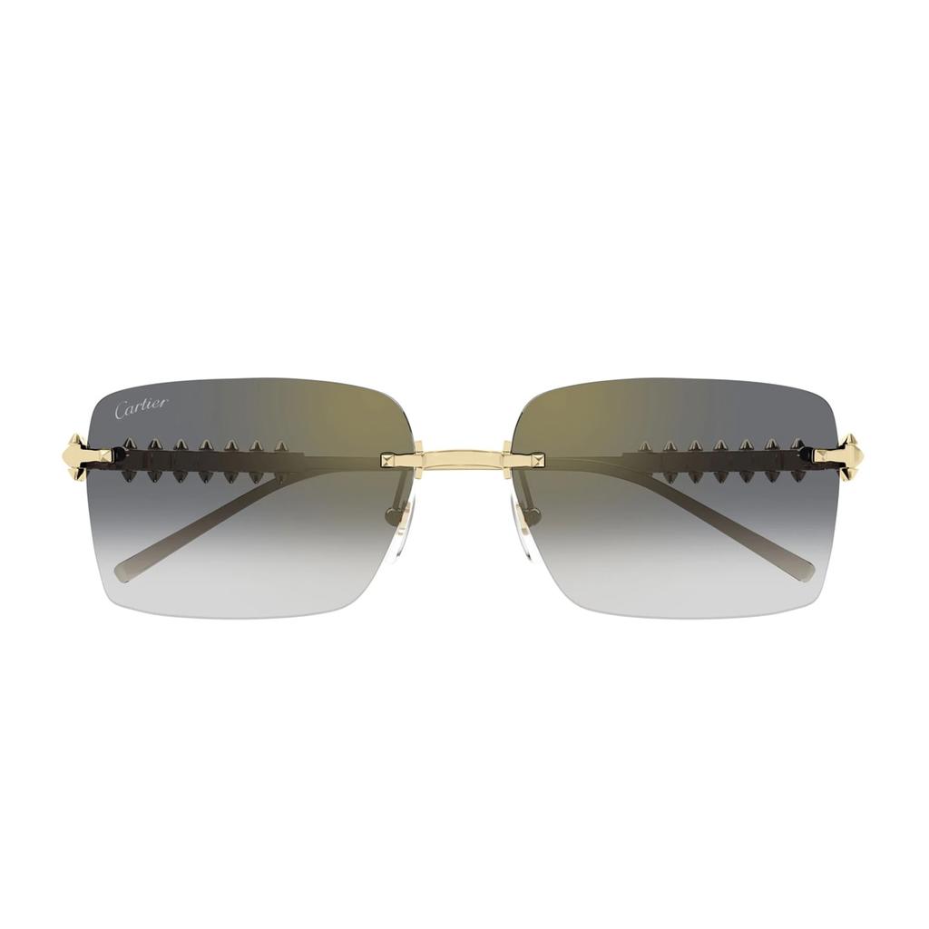 Cartier Eyewear Cartier Ct0545s Clash De Cartier 001 Gold Grey Sunglasses
