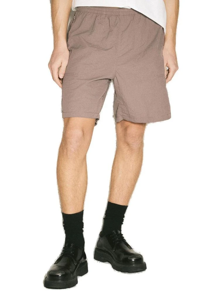UNDERCOVER Undercover Crease Effect Elasticated Hem Shorts 1