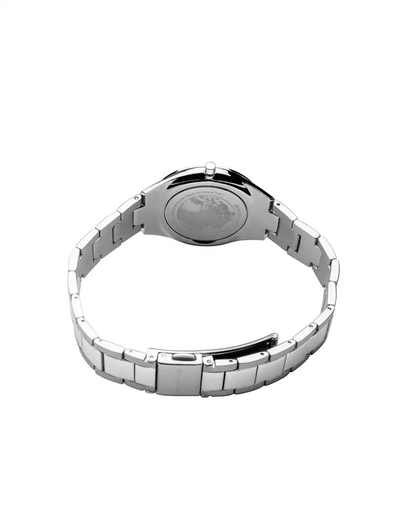 Bering Women's Ultra Slim Silver-Tone Stainless Steel Bracelet Watch 31mm 3