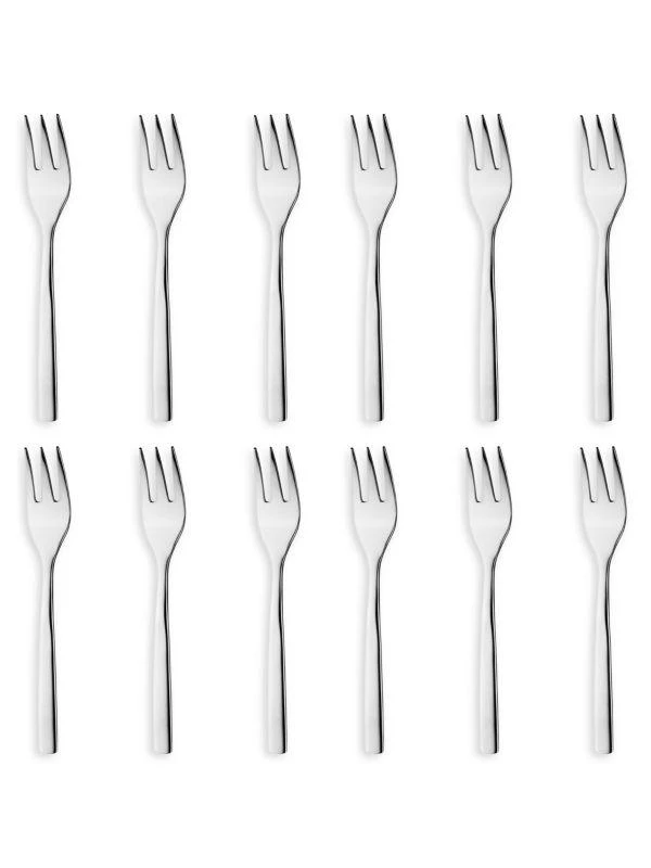 BergHOFF Essentials Pure 12-Piece Stainless Steel Cake Fork Set 1