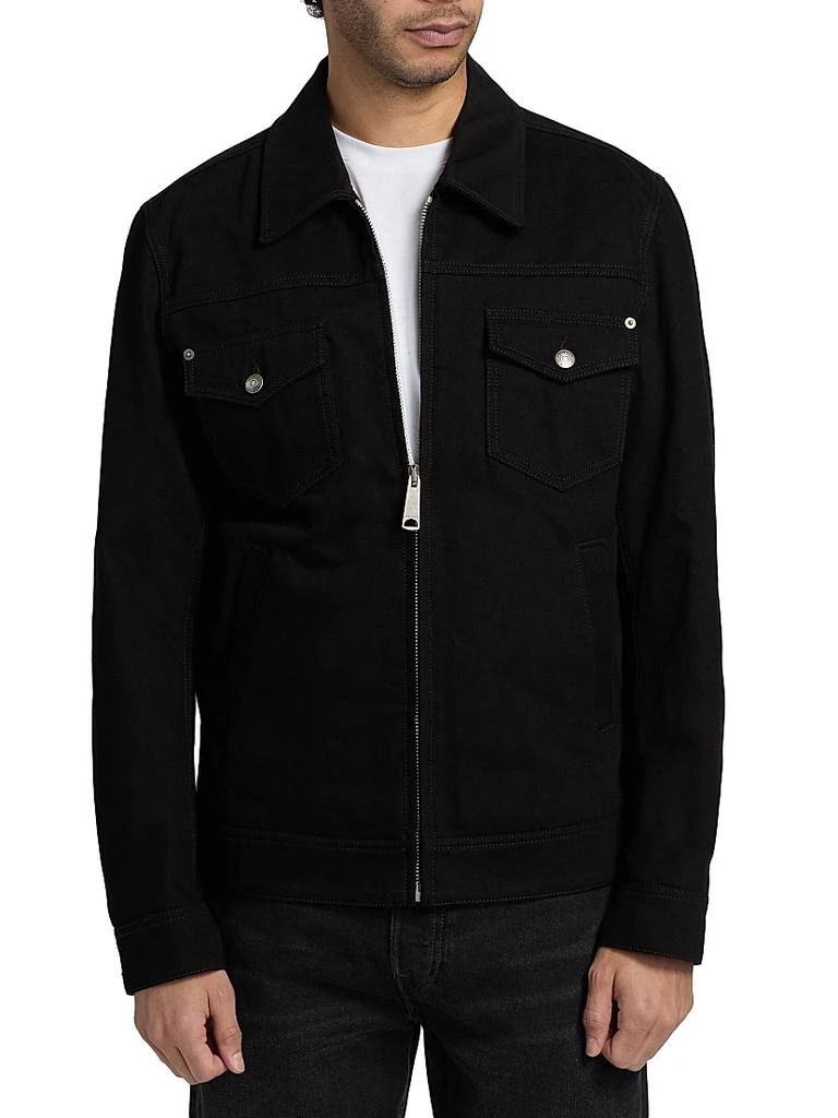 McQueen Denim Coach Jacket 3
