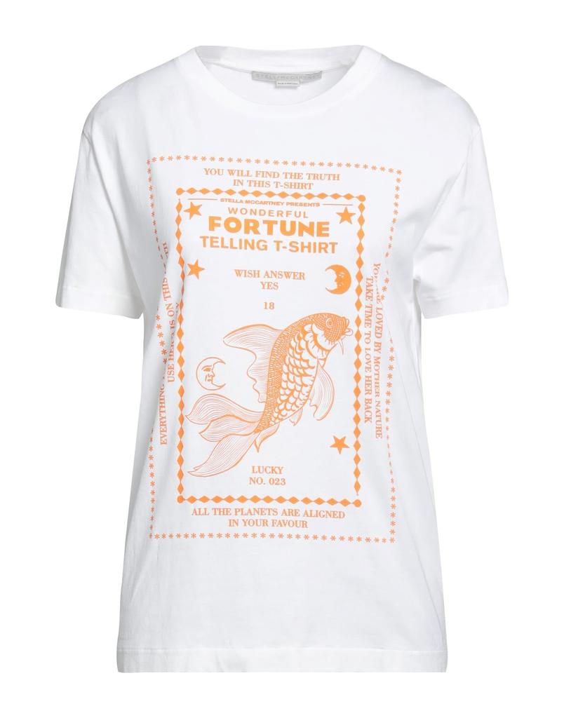 Tシャツ・カットソー Stella McCartney T-SHIRT WITH ASYMMETRICAL HEMLINE Stella McCartney Stella McCartney T-Shirt With Asymmetrical