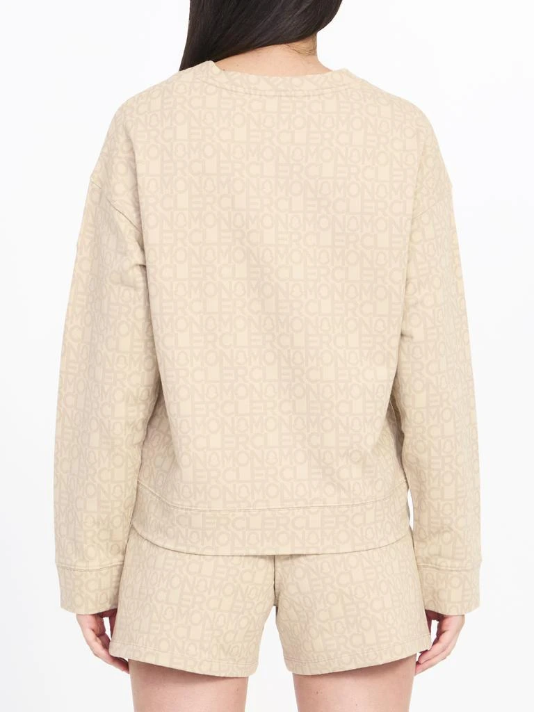 Moncler Monogram jacquard sweatshirt 3