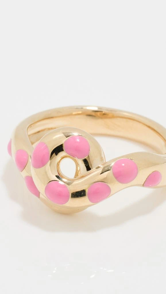 Bea Bongiasca Chunky Wave Polka Dots Ring 3