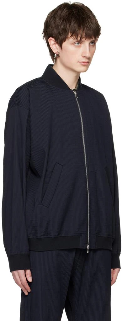 BARENA Navy Tofolo Stragia Bomber Jacket 2