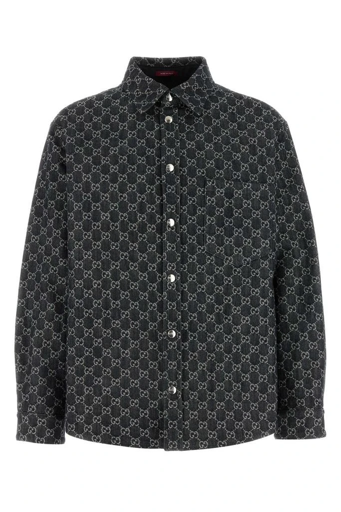 Gucci Gucci Reversible Denim Shirt 1