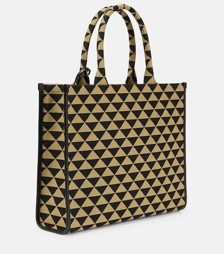 Prada Symbole jacquard tote 4