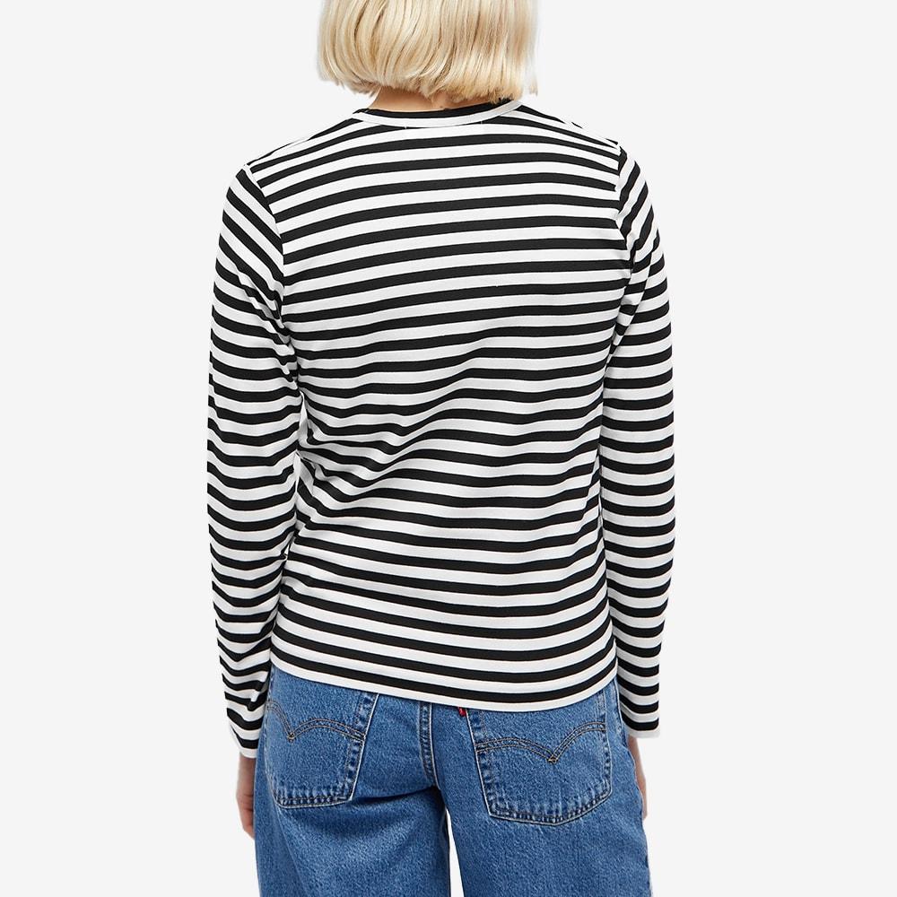 Shop Comme des Garçons Play Women's Long Sleeve Heart Logo