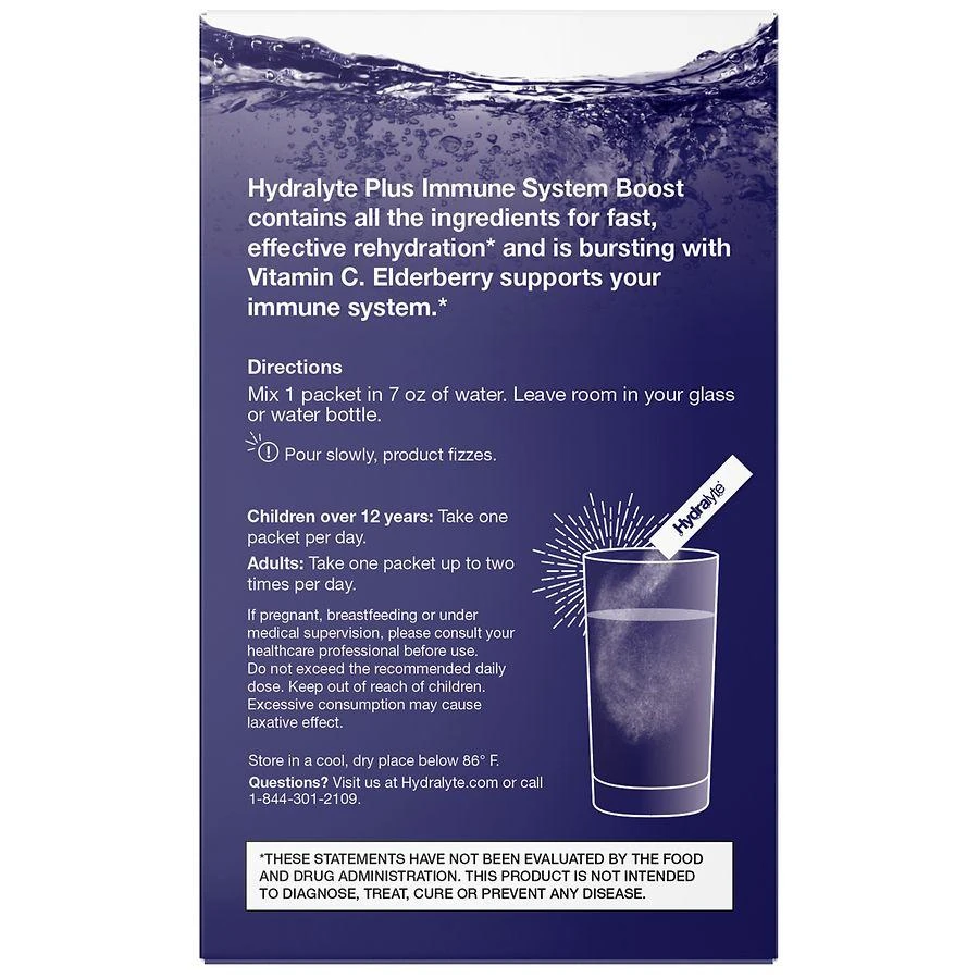 Hydralyte Electrolyte Hydration Elderberry Powder Sticks 2