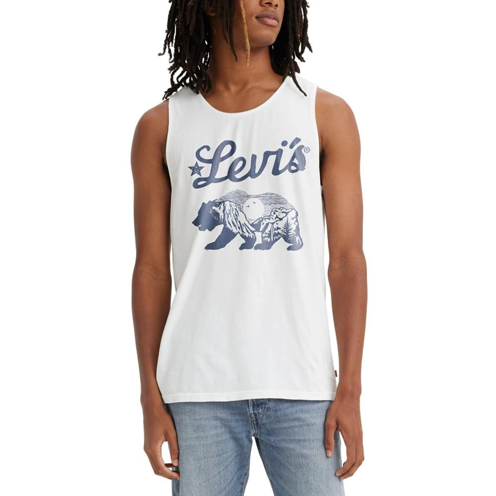 Levi's Men's Relaxed-Fit Logo Bear Graphic Tank Top 1